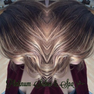 Natural Blonde Highlights on Brown Hair